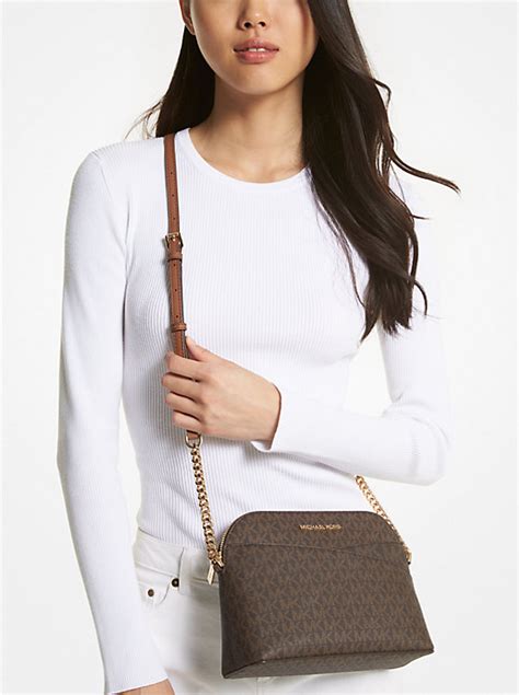 michael michael kors jet set travel cross body|Michael Kors jet set silver.